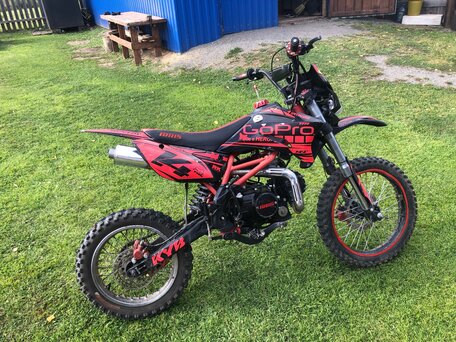 2017 Irbis TTR 125, красный, 58000 рублей, вид 1