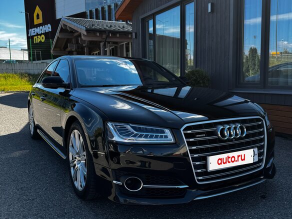 2011 Audi A8 III (D4), чёрный - вид 3