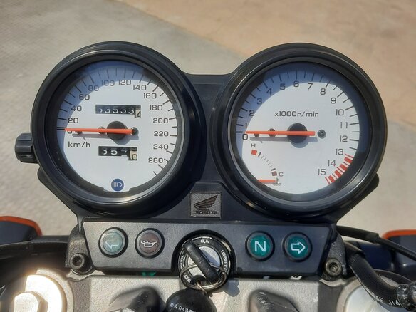 2002 Honda CB 600F Hornet, синий, 399000 рублей - вид 9