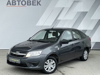 2018 Lada (ВАЗ) Granta I Рестайлинг, серый, 763000 рублей, вид 1
