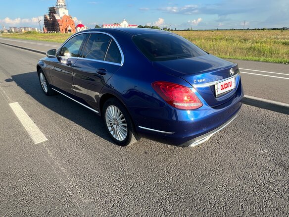 2014 Mercedes-Benz C-Класс 180 IV (W205), синий, 1500000 рублей - вид 7
