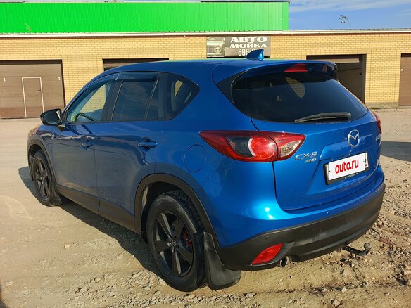 2012 Mazda CX-5 I, синий, 1650000 рублей - вид 4