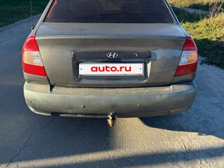 2007 Hyundai Accent ТагАЗ II, серый, 180000 рублей, вид 5
