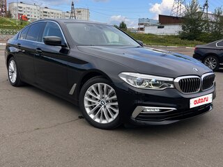 2019 BMW 5 серии 530i xDrive VII (G30/G31/G38), чёрный, 4120000 рублей, вид 4