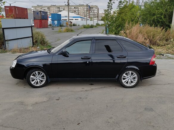 2010 Lada (ВАЗ) Priora I, синий, 210000 рублей - вид 6