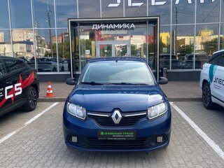 2016 Renault Logan II, синий, 499000 рублей, вид 2