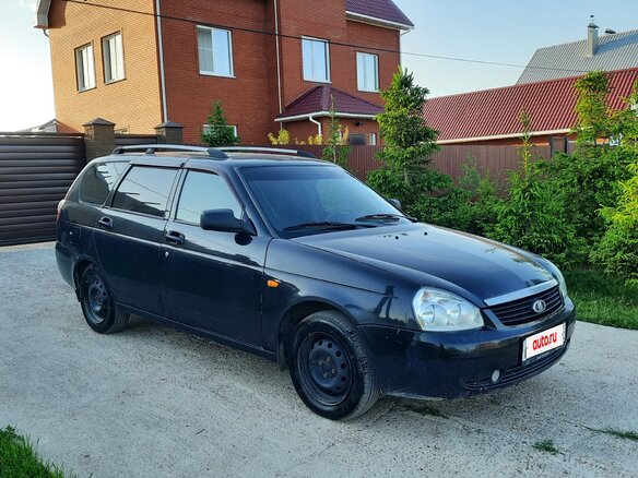 2010 Lada (ВАЗ) Priora I, чёрный, 250000 рублей