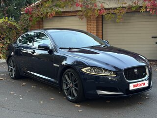 2014 Jaguar XF I Рестайлинг, синий, 1440000 рублей, вид 1