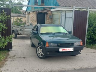1999 Lada (ВАЗ) 21099, зелёный, 170000 рублей, вид 1