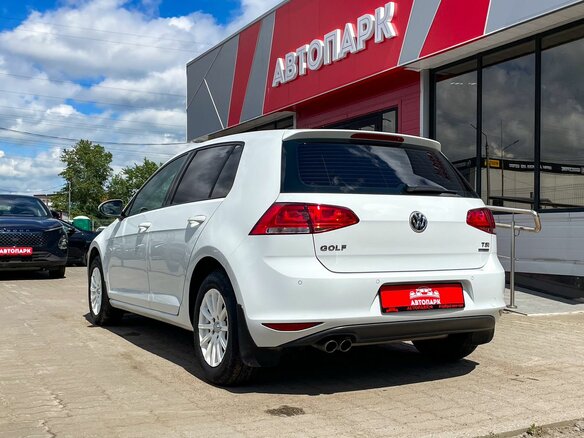 2014 Volkswagen Golf VII, белый - вид 5
