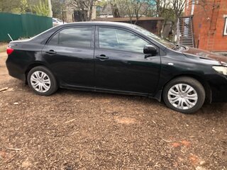 2007 Toyota Corolla X (E140, E150), чёрный, 670000 рублей, вид 3