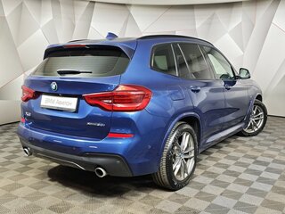 2019 BMW X3 30i xDrive III (G01), синий, 3595000 рублей, вид 2