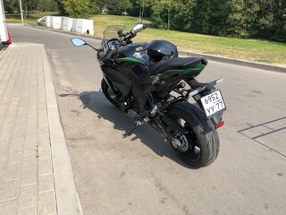 2021 Kawasaki Ninja 1000 SX, зелёный, 1350000 рублей, вид 3