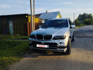 2003 BMW X5 3.0i I (E53), серебристый, 880000 рублей, вид 3
