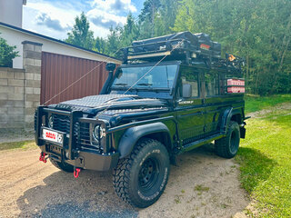 2008 Land Rover Defender 110 I Рестайлинг, чёрный, 2500000 рублей, вид 2