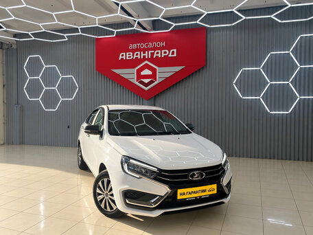 2024 Lada (ВАЗ) Vesta I Рестайлинг (NG), белый, 1190000 рублей, вид 1