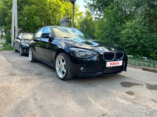 2013 BMW 1 серии 116i II (F20/F21), чёрный, 1250000 рублей, вид 2