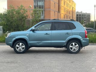 2008 Hyundai Tucson I, голубой, 500000 рублей, вид 4