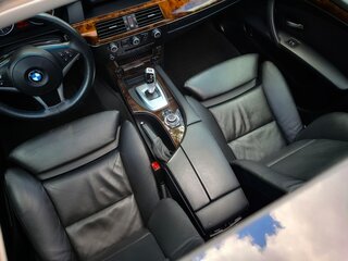2008 BMW 5 серии 525i V (E60/E61) Рестайлинг, серый, 1800000 рублей, вид 2