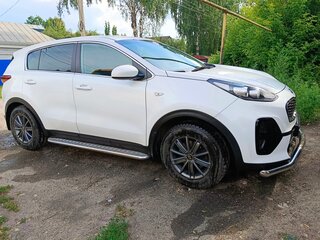 2019 Kia Sportage IV Рестайлинг, белый, 2300000 рублей, вид 1