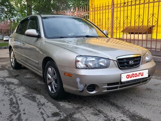 2001 Hyundai Elantra III (XD), бежевый, 259000 рублей, вид 4
