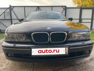 2002 BMW 5 серии 525i IV (E39) Рестайлинг, чёрный, 1100000 рублей, вид 3