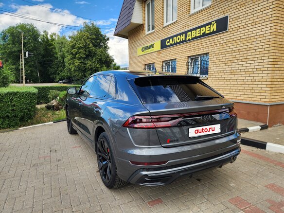 2019 Audi Q8 55 TFSI I (4M), серый, 6000000 рублей - вид 9
