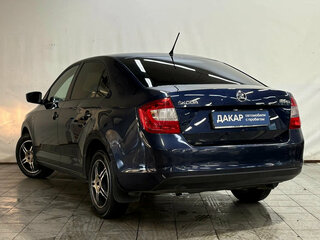 2015 Skoda Rapid I, синий, 730000 рублей, вид 4