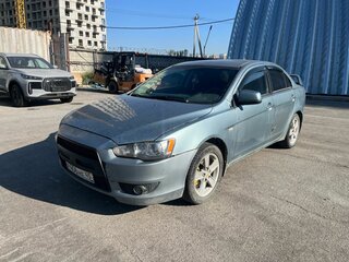 2010 Mitsubishi Lancer X, синий, 399000 рублей, вид 1