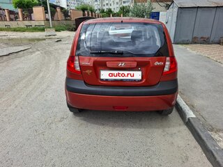 2007 Hyundai Getz I Рестайлинг, красный, 450000 рублей, вид 4