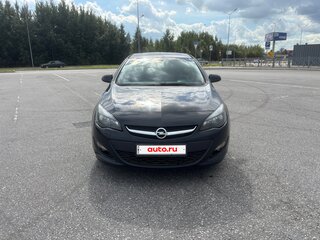 2014 Opel Astra J Рестайлинг, чёрный, 600000 рублей, вид 2