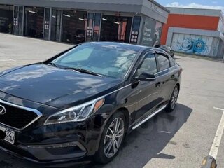 2017 Hyundai Sonata VII (LF) Рестайлинг, чёрный, 2400000 рублей, вид 1