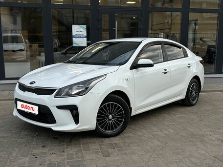 2018 Kia Rio IV, белый, 1280000 рублей, вид 1