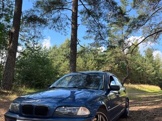 2001 BMW 3 серии 318i IV (E46), синий, 370000 рублей, вид 2