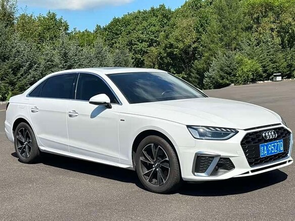 2023 Audi A4 35 TFSI Long V (B9) Рестайлинг, белый, 2340000 рублей - вид 2
