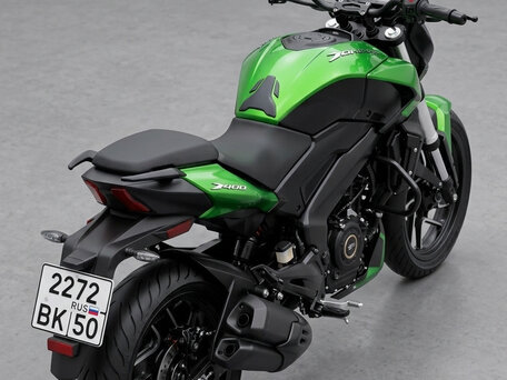 2021 Bajaj Dominar 400, зелёный, 350000 рублей, вид 1