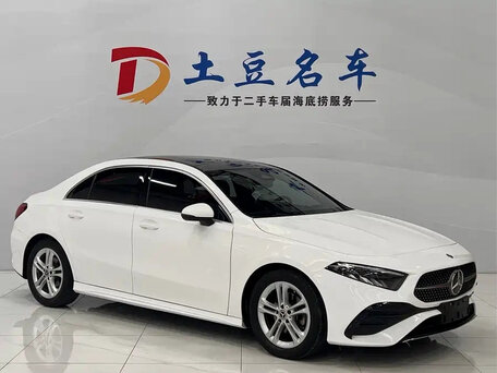 2023 Mercedes-Benz A-Класс 180 Long IV (W177) Рестайлинг, белый, 2080000 рублей, вид 2