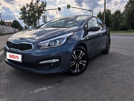 2016 Kia Ceed II Рестайлинг, синий, 1160000 рублей, вид 2