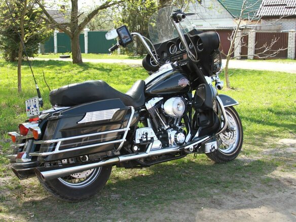 2004 Harley-Davidson Electra Glide, чёрный, 570000 рублей - вид 19