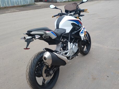 2021 BMW G 310 R, белый, 459000 рублей, вид 3