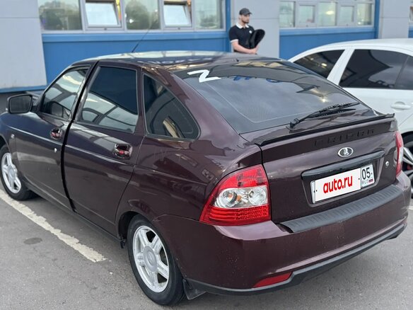 2012 Lada (ВАЗ) Priora I, пурпурный, 300000 рублей - вид 9
