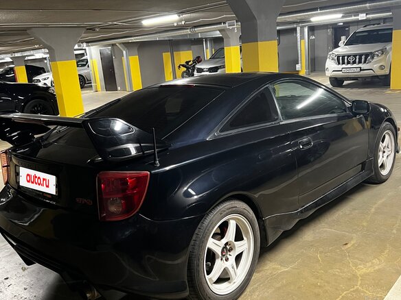 2000 Toyota Celica VII (T230), чёрный - вид 2
