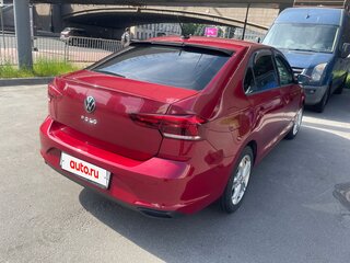 2021 Volkswagen Polo VI, красный, 1280000 рублей, вид 1