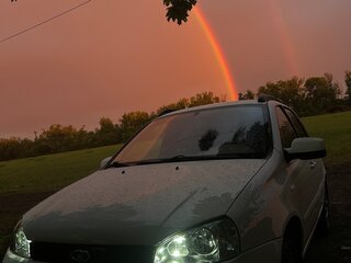 2009 Lada (ВАЗ) Kalina I, белый, 360000 рублей, вид 2