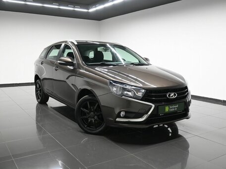 2019 Lada (ВАЗ) Vesta SW I, коричневый, 960000 рублей, вид 5