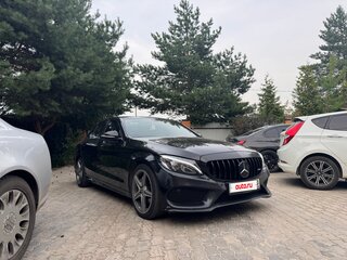 2015 Mercedes-Benz C-Класс 180 IV (W205), чёрный, 2000000 рублей, вид 1