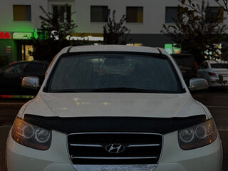 2008 Hyundai Santa Fe II, белый, 900000 рублей, вид 3