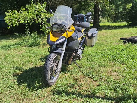 2004 BMW R 1200 GS, золотистый, 400000 рублей, вид 2