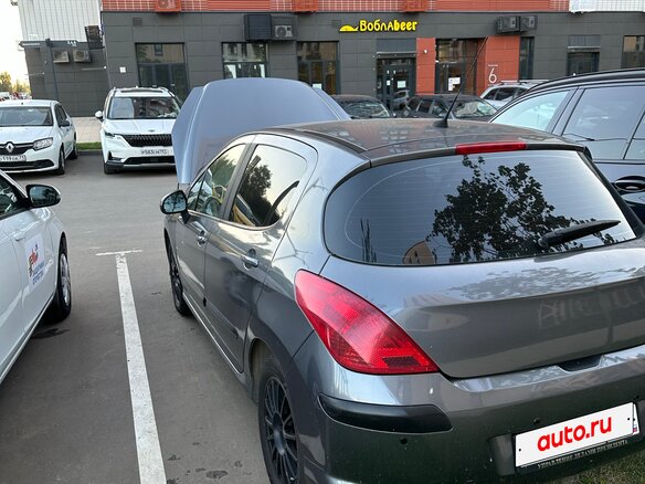 2010 Peugeot 308 I, серый, 375000 рублей - вид 3