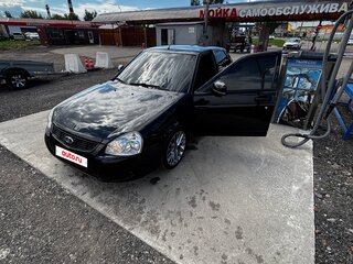 2017 Lada (ВАЗ) Priora I Рестайлинг, чёрный, 550000 рублей, вид 2